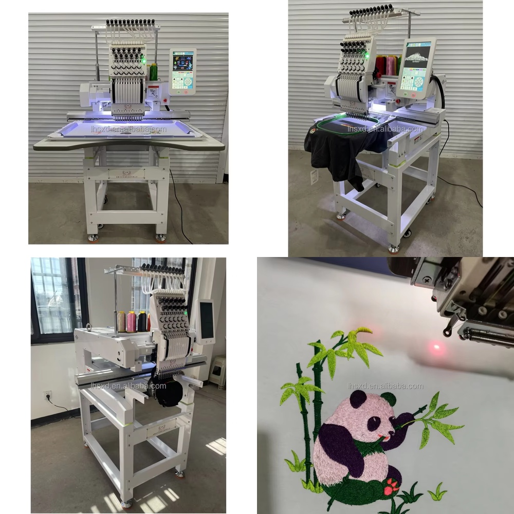 Embroidery Machines - 싱글 헤드 12 15 컴퓨터 자수기계