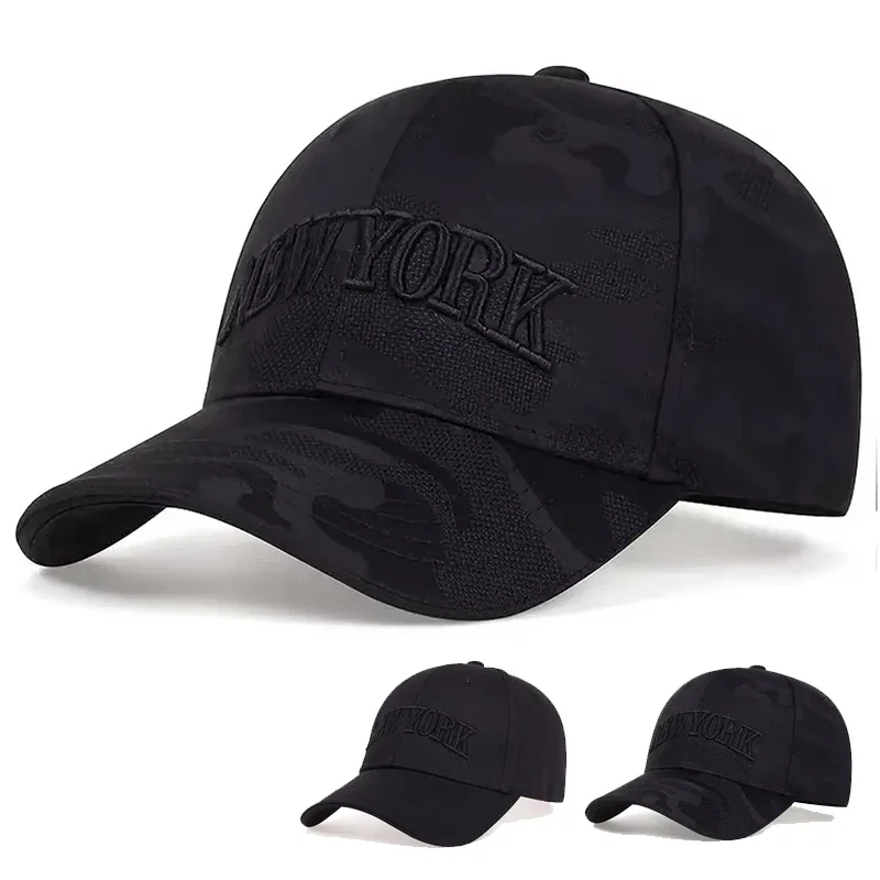Embroidery York - 유니섹스 뉴욕 자수 야구 모자 봄