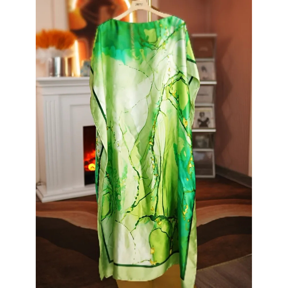 플러스 사이즈 Baju Kaftan 얇은 패션 긴 원피 - Embroidery Baju 리뷰 및 가격