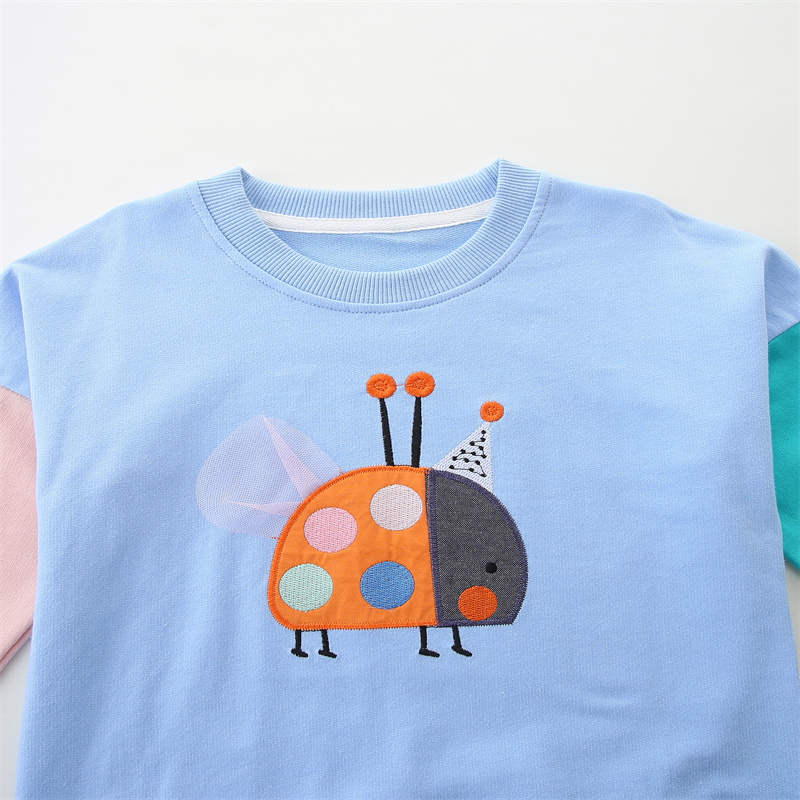 점프 미터 2-7T 무당 벌레 자수 여자 스웨터, 가을 - Embroidery Lady Bug 리뷰 및 가격