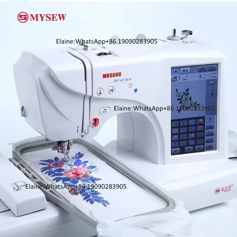 MRS600 고속 전문가용 가정용 다기능 전기 모자 자 - Embroidery Machines 리뷰 및 가격