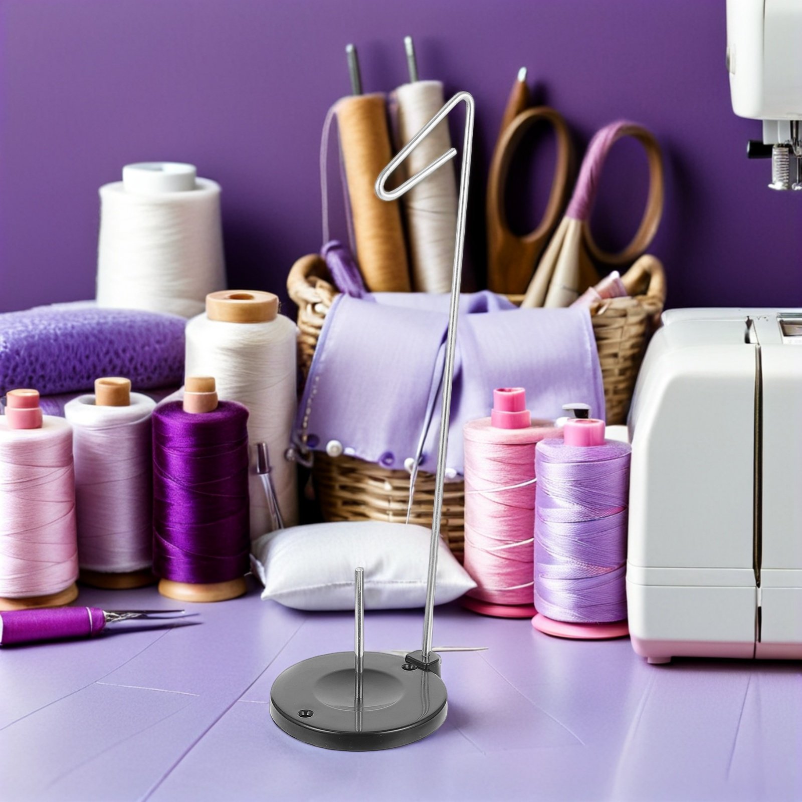 4개의 스풀 홀더, 일관된 장력 조절 기능이 있는 플라 - Embroidery Quilting 리뷰 및 가격