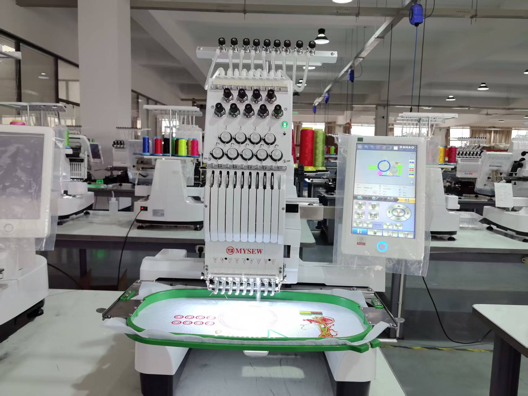 MFS800(스코프:36*20cm) 자동 단일 헤드 산 - Embroidery Machines 리뷰 및 가격