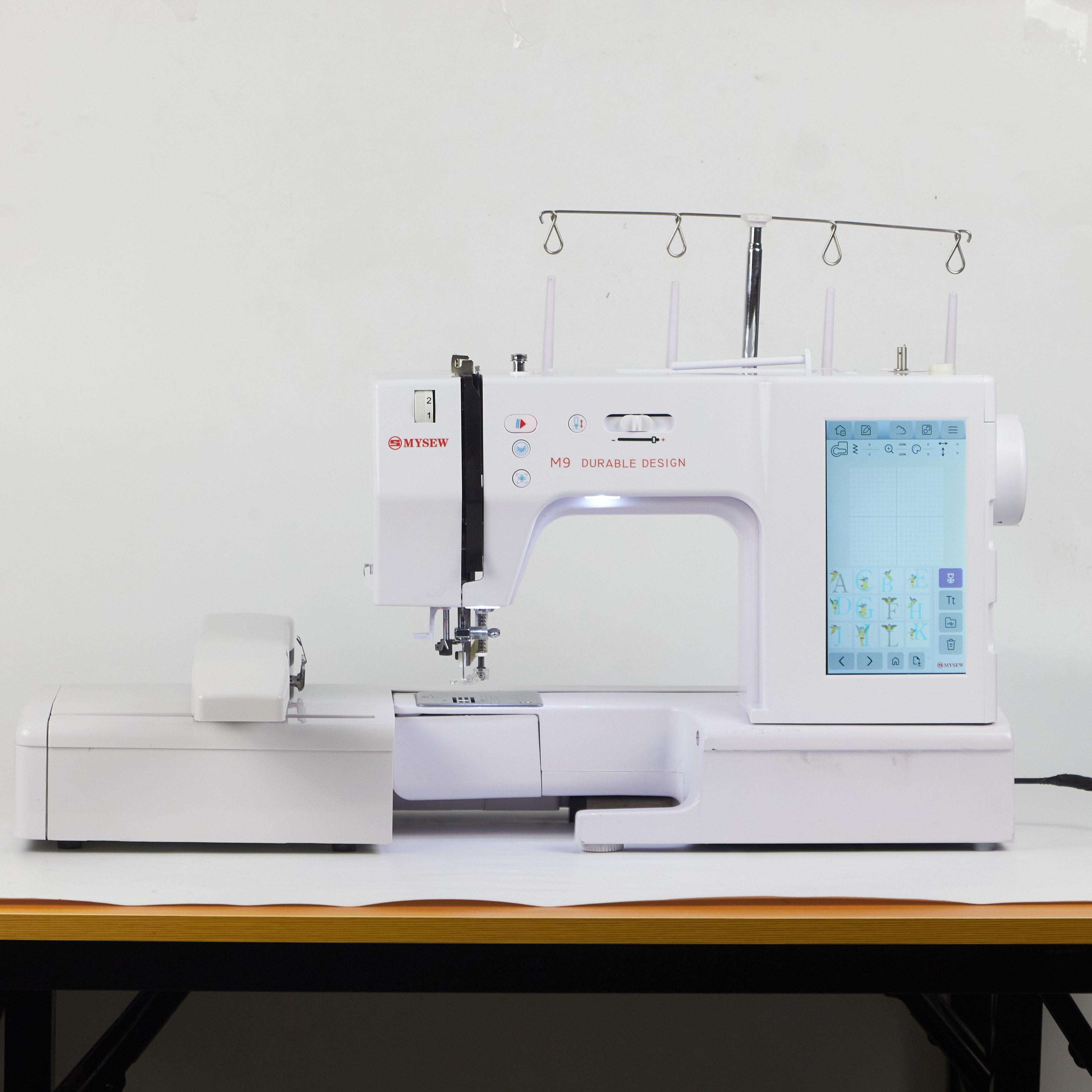 MYSEW M9 맞춤형 고속 가정용 캡 컴퓨터 자동 M - Embroidery Machines 리뷰 및 가격