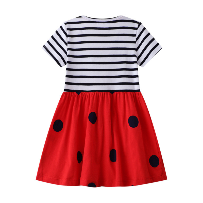 점프 미터 무당 벌레 자수 어린이 공주 소녀 드레스,  - Embroidery Lady Bug 리뷰 및 가격