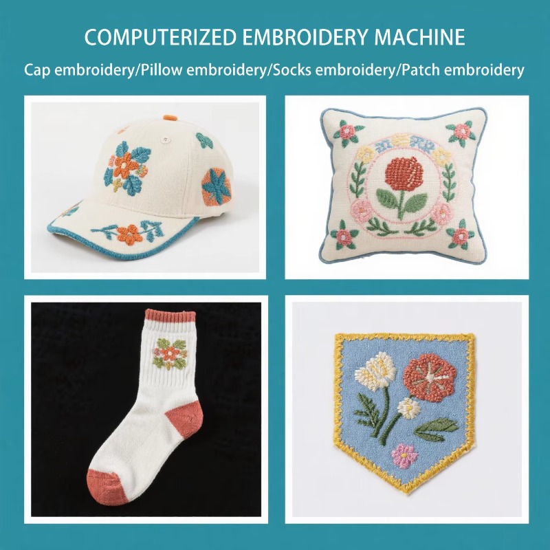 맞춤형 자수 기계, 자동 바늘입줄기, 컴퓨터식 LCD  - Embroidery Font Free 리뷰 및 가격